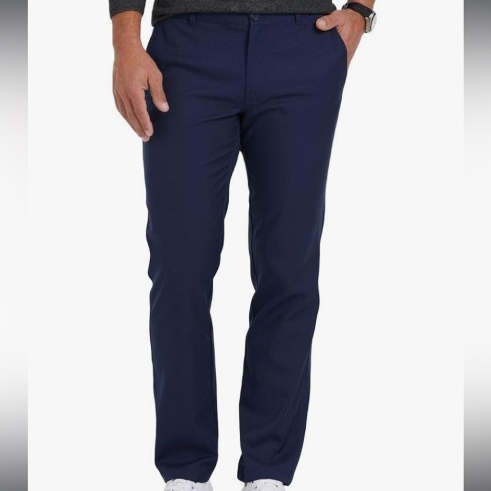 Mizzen+Main Discontinued Baron Chino Pants in Navy Blue Size 34Wx32L Like New